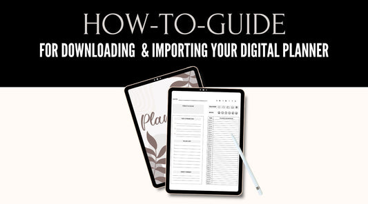 How to Download & Import Your Digital Planner