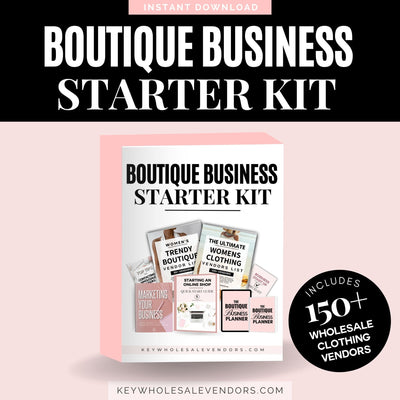 Start Up Kit for Starting An Online Boutique Business