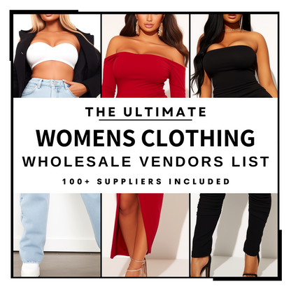 The ULTIMATE Women's Clothing Wholesale Vendors List