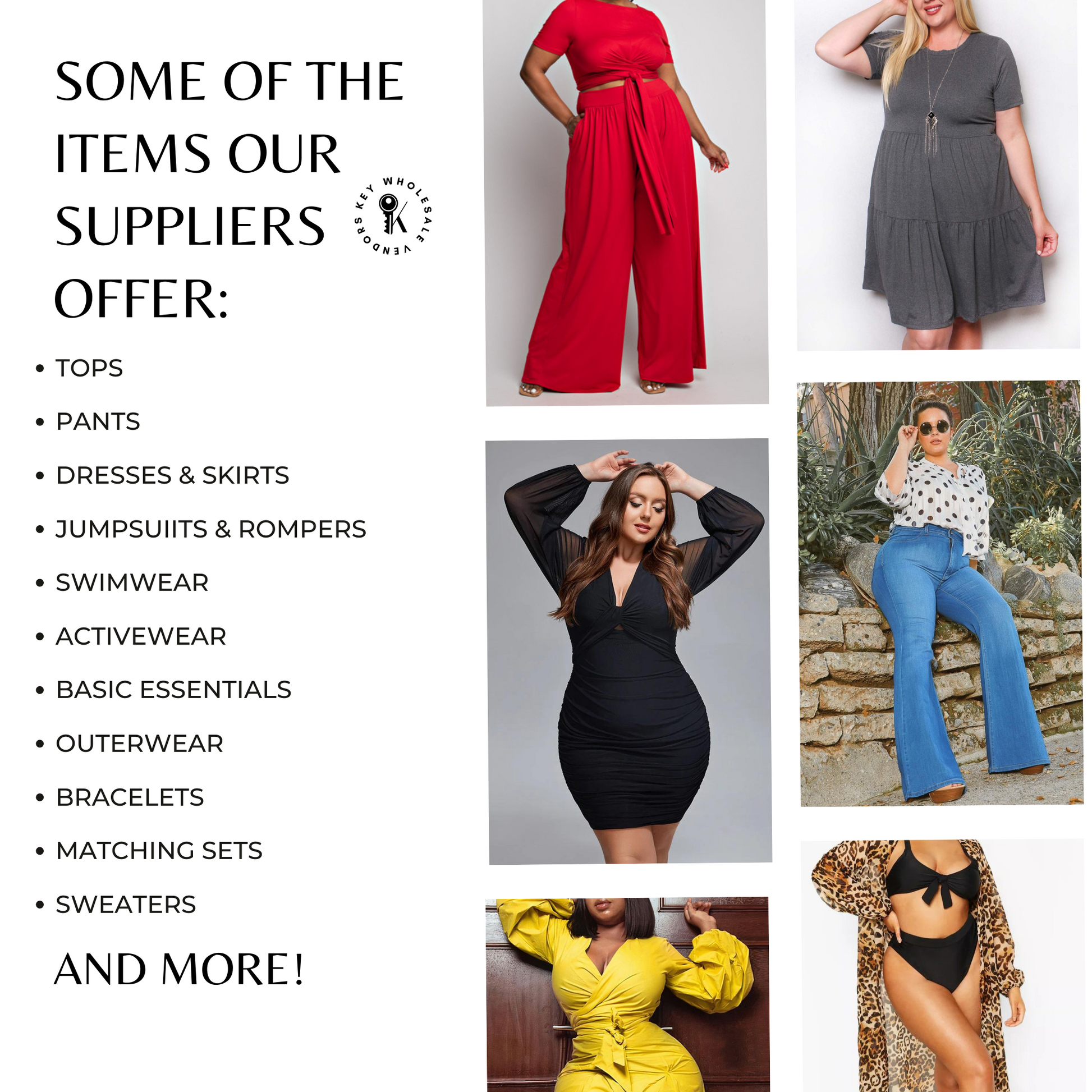 Plus Size Women's Clothing Wholesale Vendors Key Wholesale